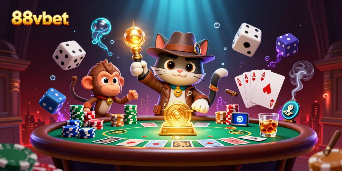 Engage with the thrilling allure of 88vbet while discovering treasures in a lavish casino.