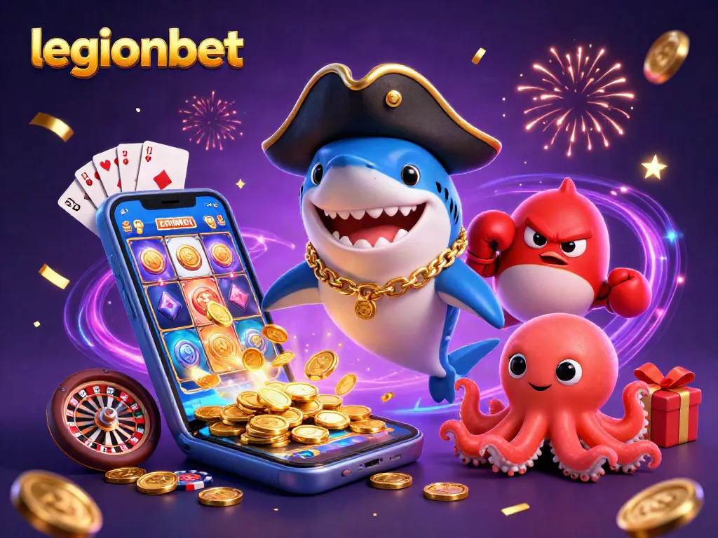 Celebrate victories at legionbet casino with dynamic characters and exciting game elements.