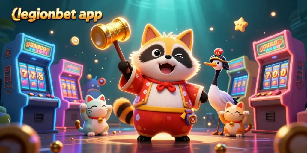 Experience the thrilling legionbet app with cheerful casino characters and dynamic gaming elements