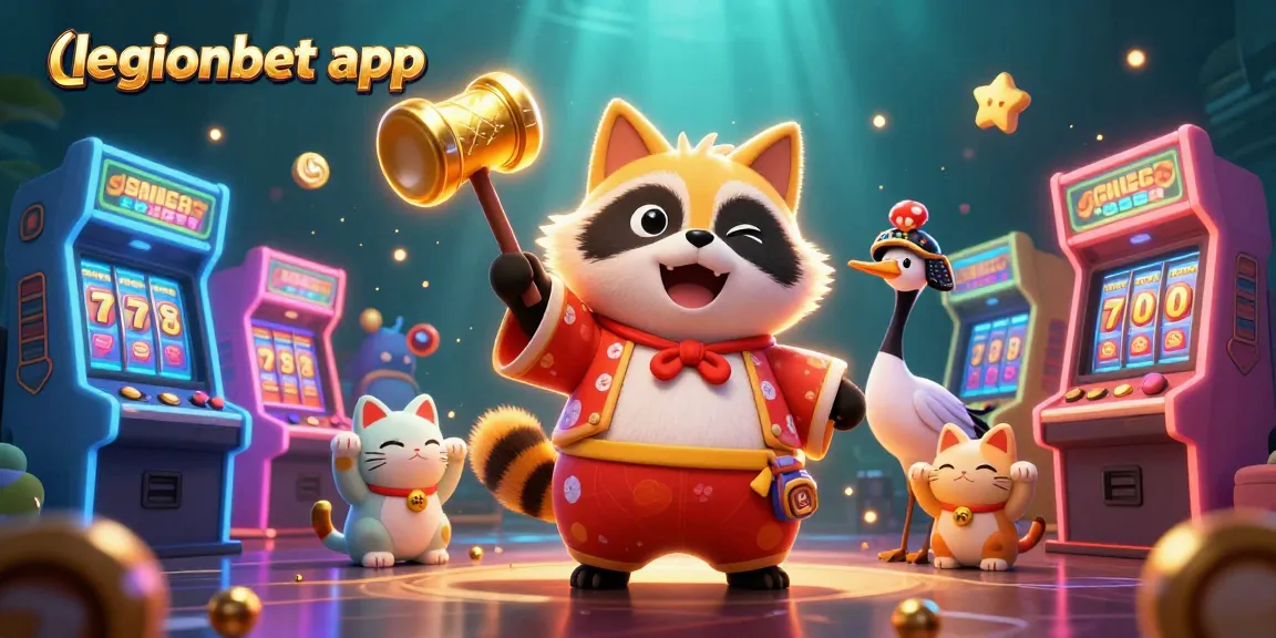 Experience the thrilling legionbet app with cheerful casino characters and dynamic gaming elements