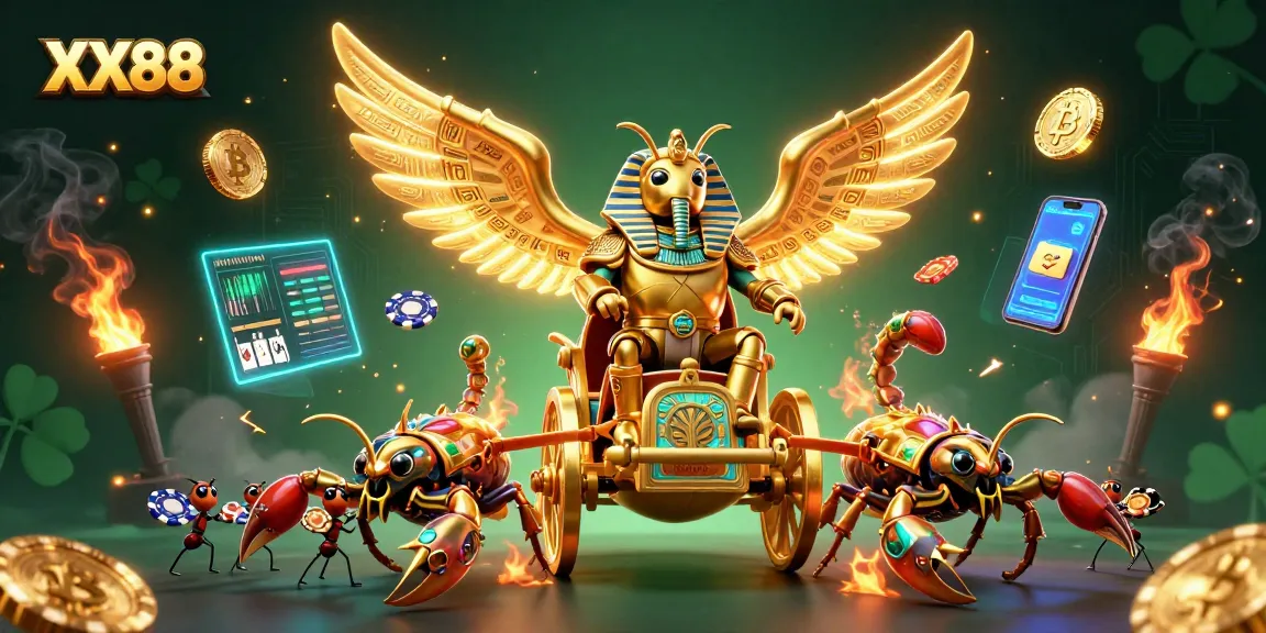 Engage in epic gaming at XX88 with a thrilling depiction of unique casino elements.