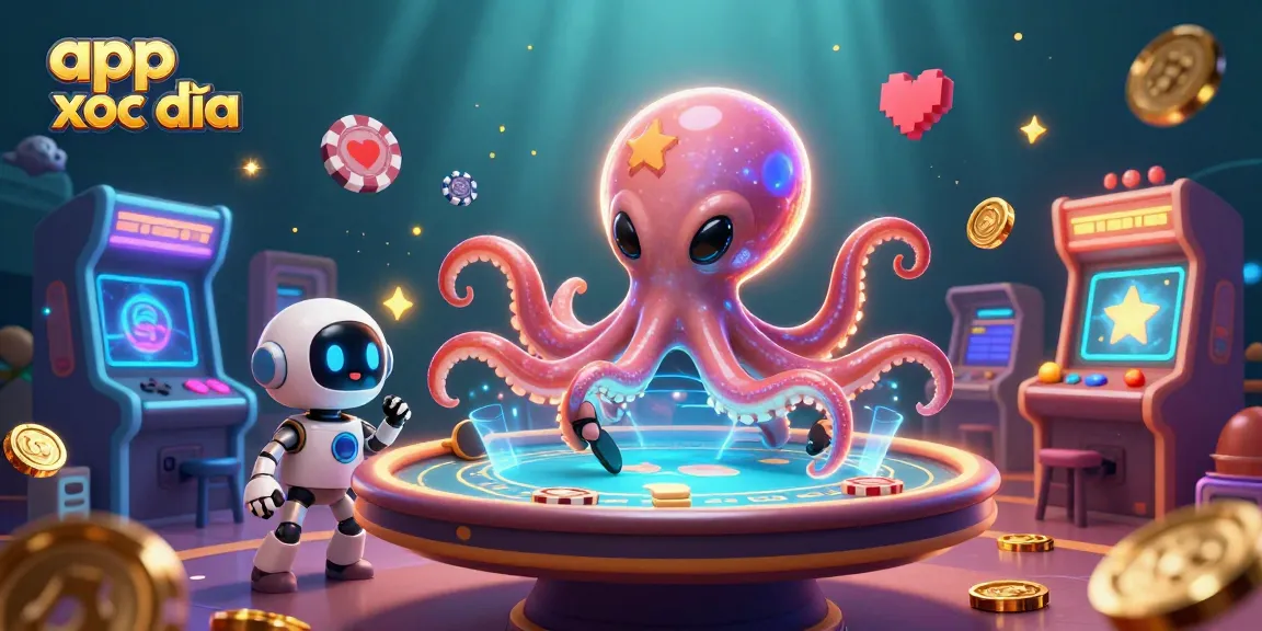 Experience the thrill of the app xóc đĩa with dynamic 3D casino elements and vibrant entertainment.