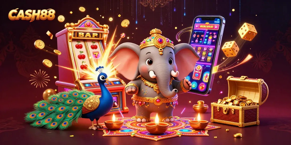 CASH88 jackpot scene illustrating a vibrant slot gaming experience with colorful characters and dynamic elements.