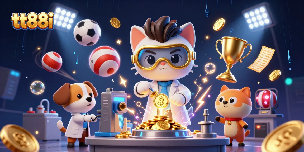 Experience immersive gaming with tt88i, where fun and fortune collide in a vibrant casino scene.